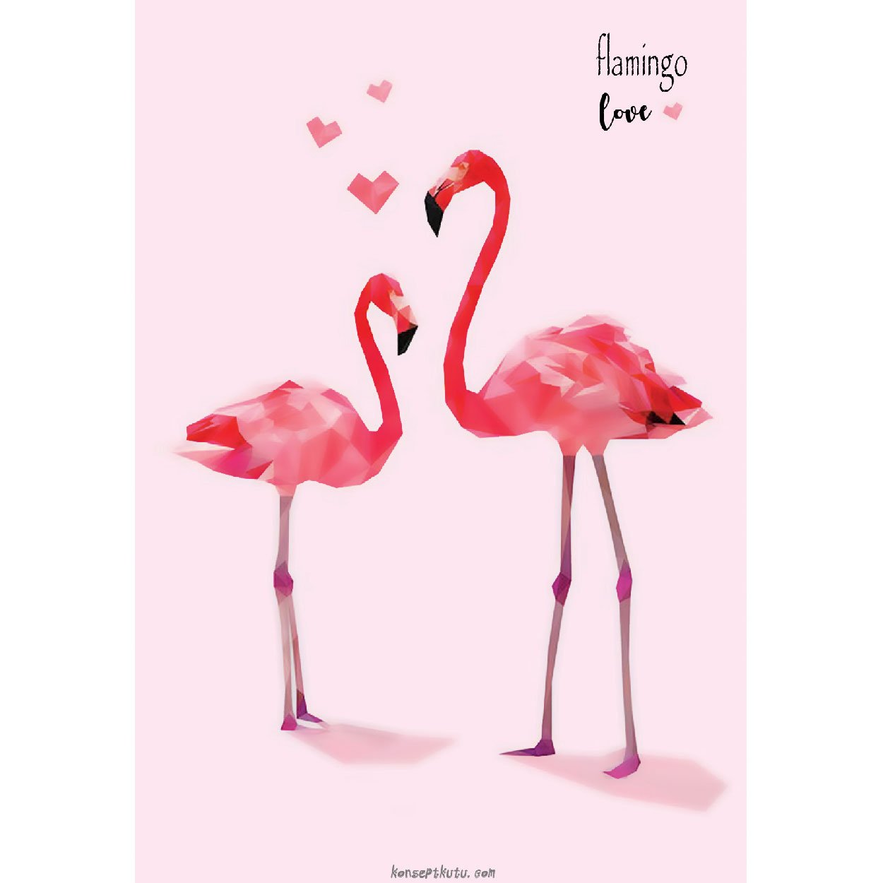 649722-flamingo-love-motto-karti
